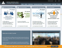 Tablet Screenshot of engevents.com